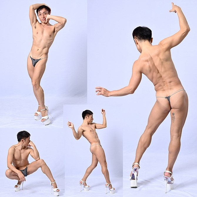 【無料サンプルあり】【特価 オールインワン】LiveUPセミヌード写真素材集:全8モデル(3,000ポーズ超)