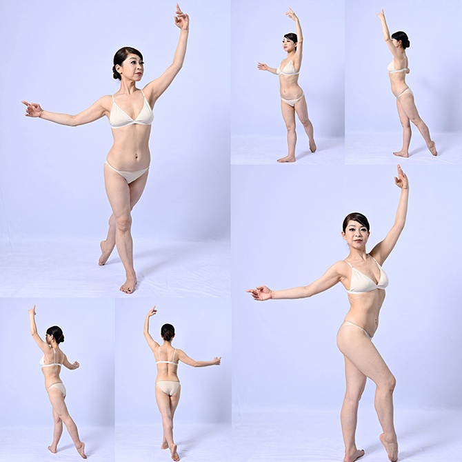 【特別提供パック】LiveUPセミヌード写真素材集:「Violet Eva」STANDARD & EXTENSIONパック