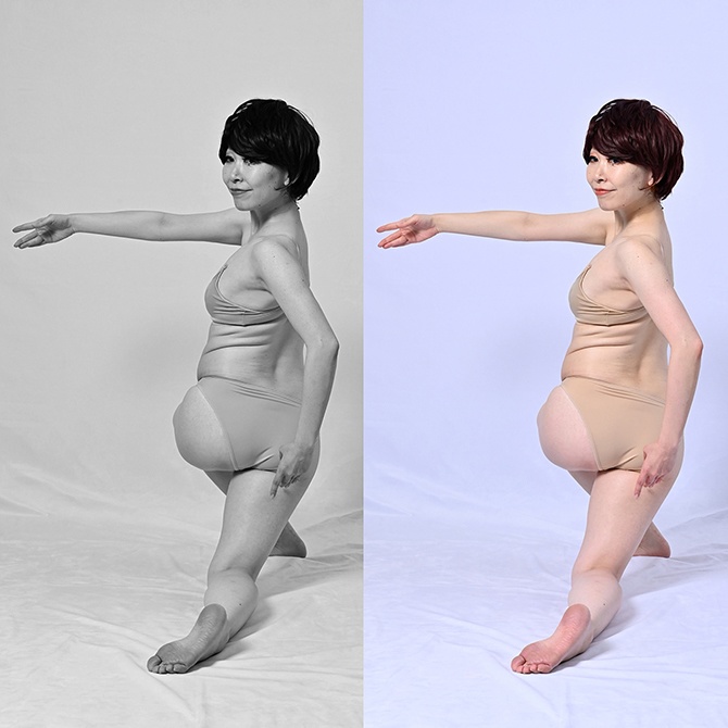 【特別提供パック】LiveUPセミヌード写真素材集:「Katie」STANDARD & EXTENSIONパック