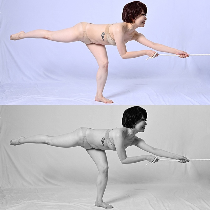 【特別提供パック】LiveUPセミヌード写真素材集:「Katie」STANDARD & EXTENSIONパック