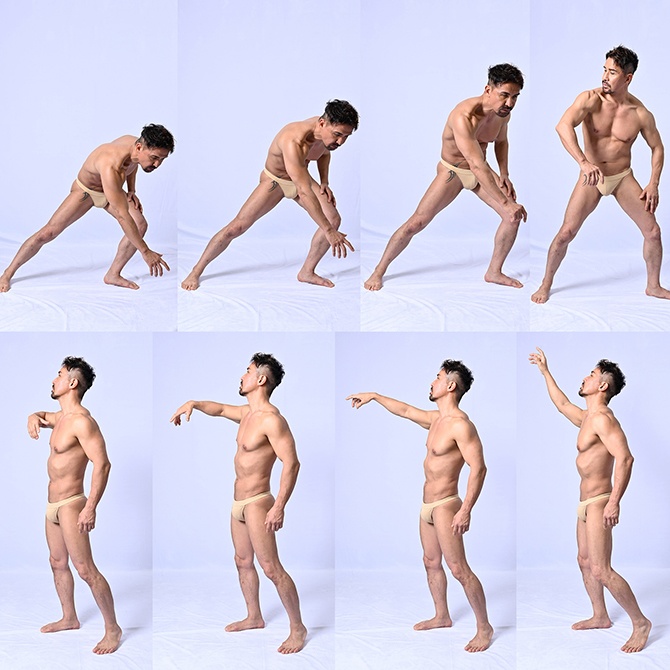 【特別提供パック】LiveUPセミヌード写真素材集:「Yohji Leão」STANDARD & EXTENSIONパック