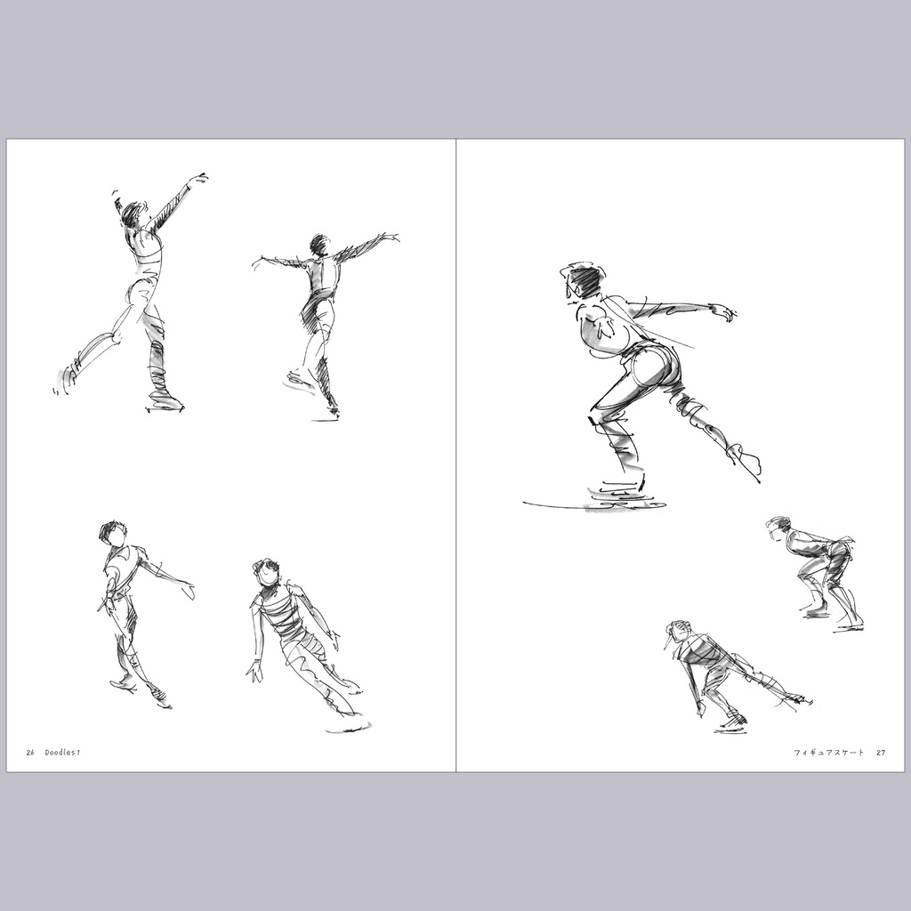 立中順平「Doodles 1」-ラクガキ集 1-