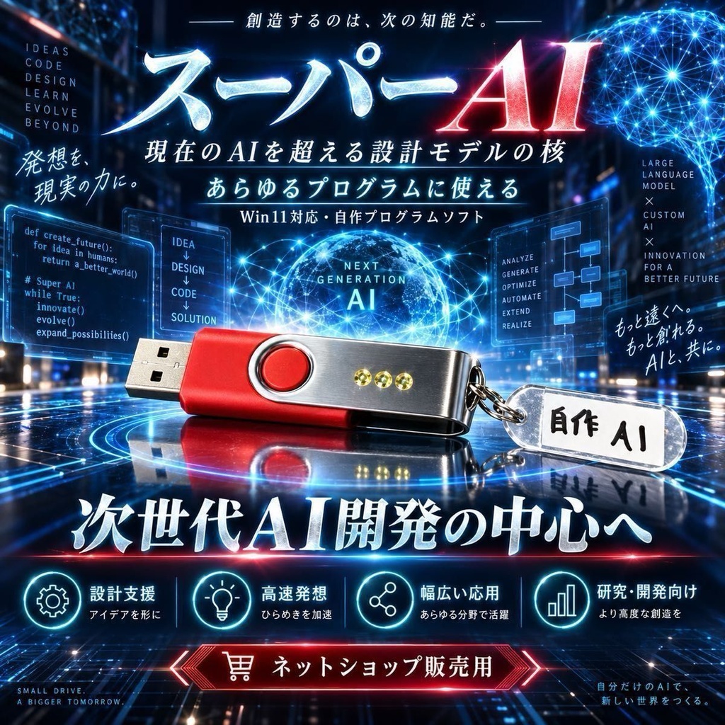 スーパーAI 核・開発用プログラム USB版