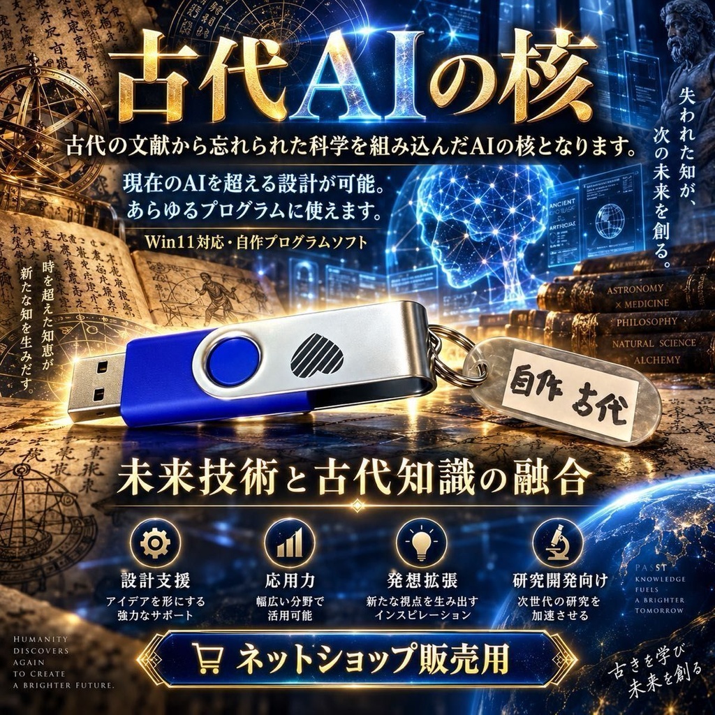 古代AIの核・研究開発プログラム USB版