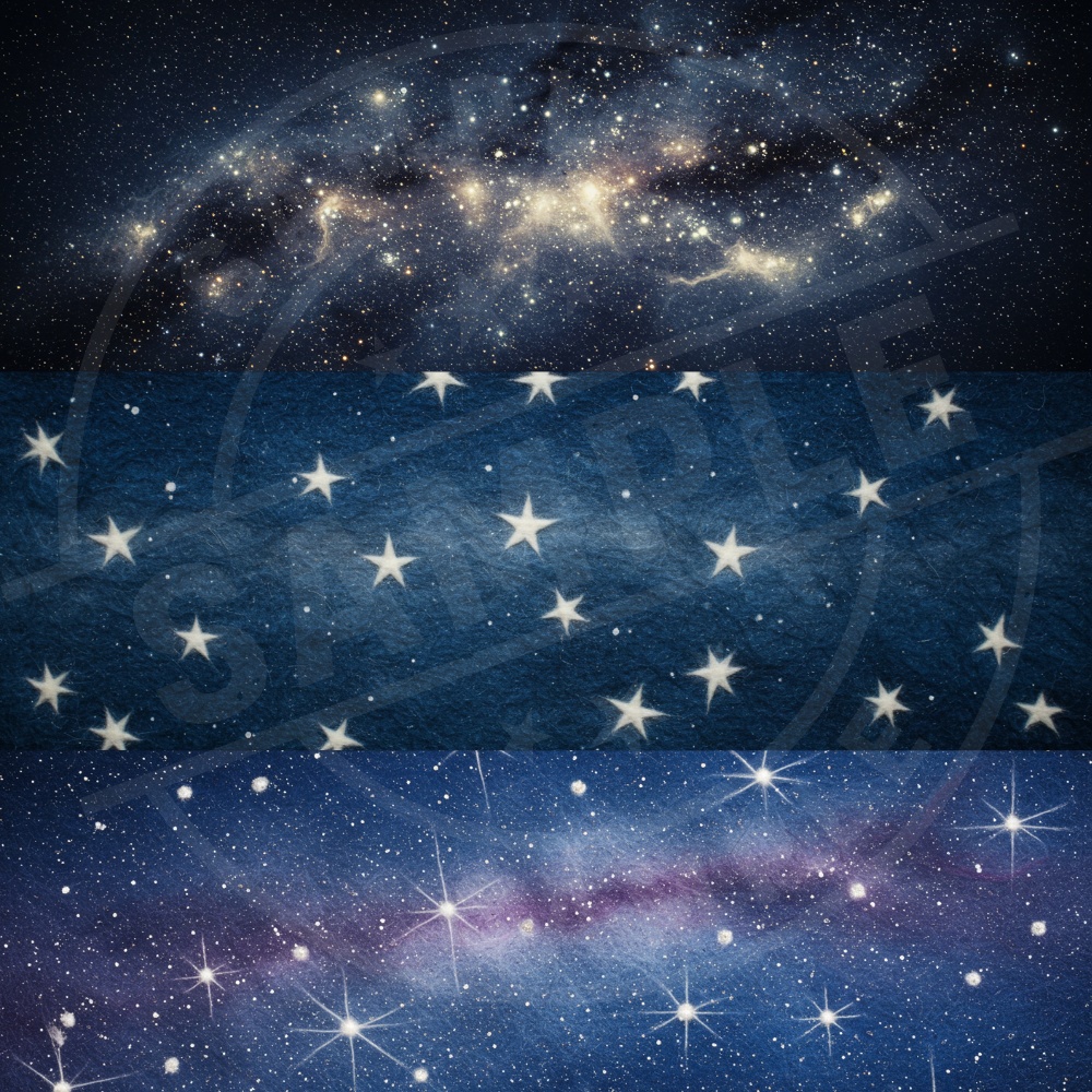 【テクスチャや配信背景に!】ふわふわほしぞら素材Vol.6