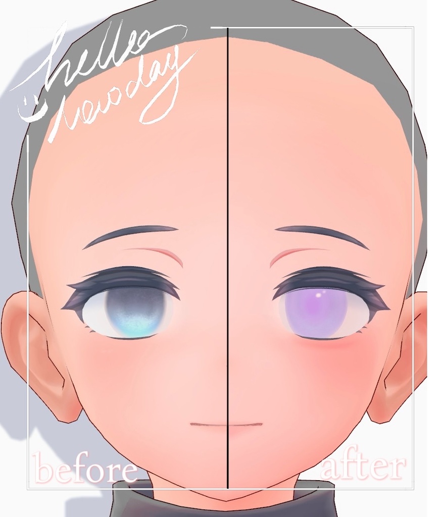 【Digi-el/デジエル】 make&eye texture