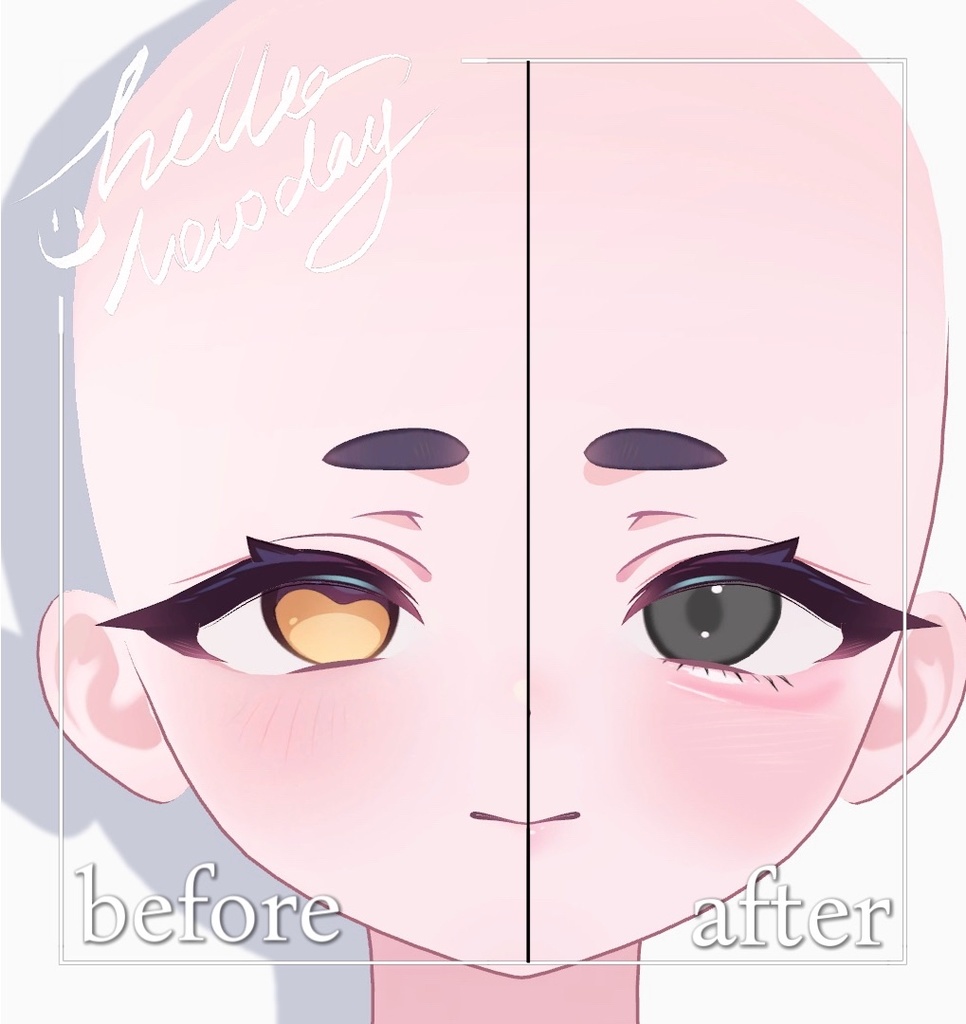 【ショコラ/Chocolat 】make&eye texture