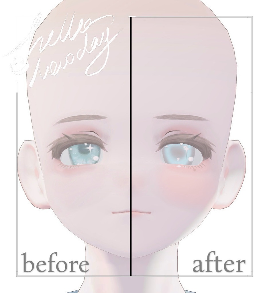 【シユン/ Siyoon】make&eye texture
