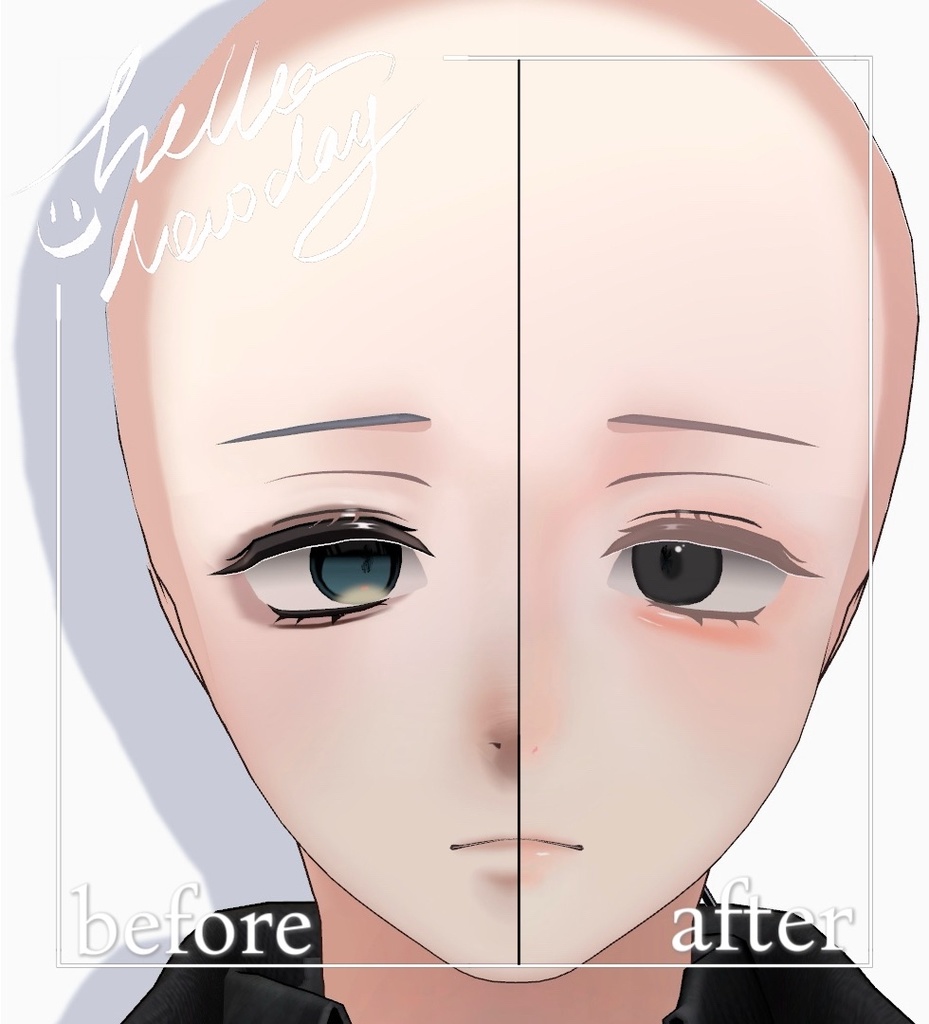 【シノネ/Shinone 】make&eye texture