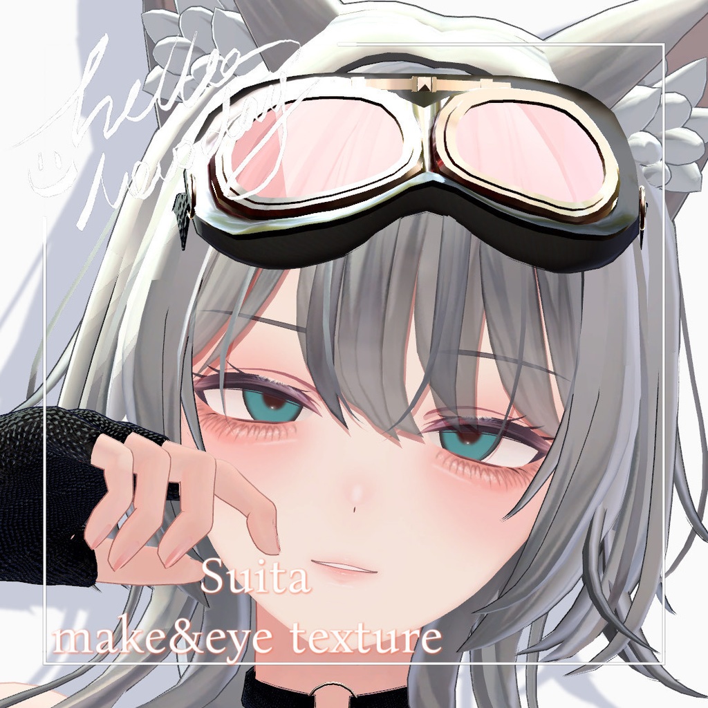 【翠羽/Suiha】make&eye texture