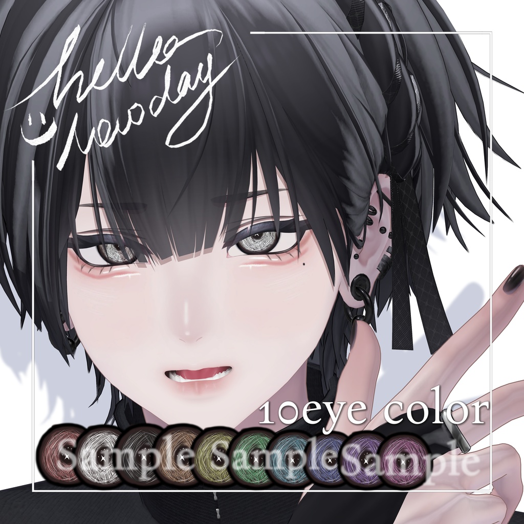 【泣夜/Nakiya】make&eye texture