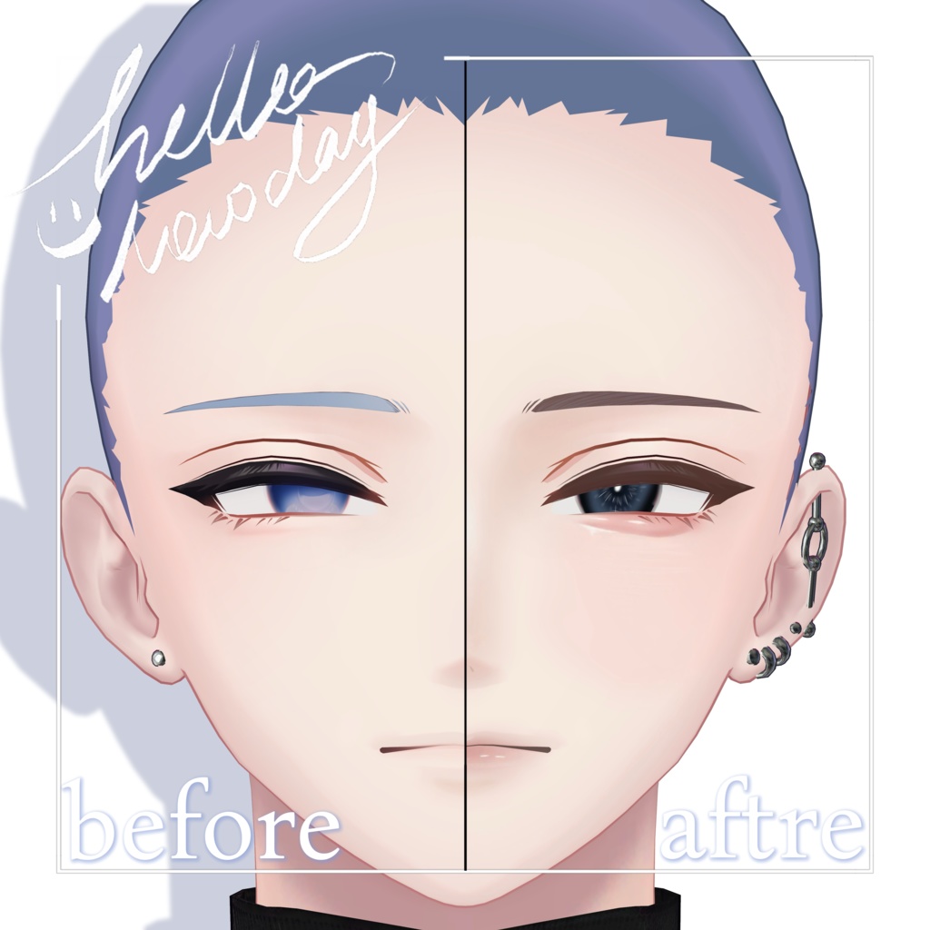 【狛乃/Komano】make&eye texture