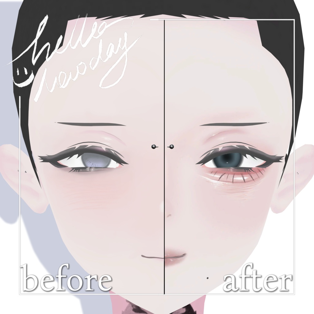 【慧梨花/Erica】make&eye texture