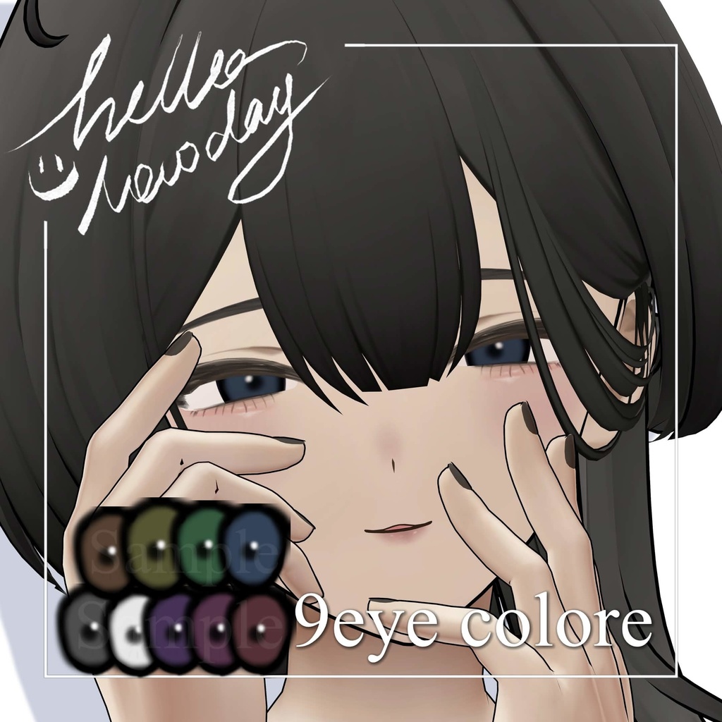 【玲/Rei】make&eye texture