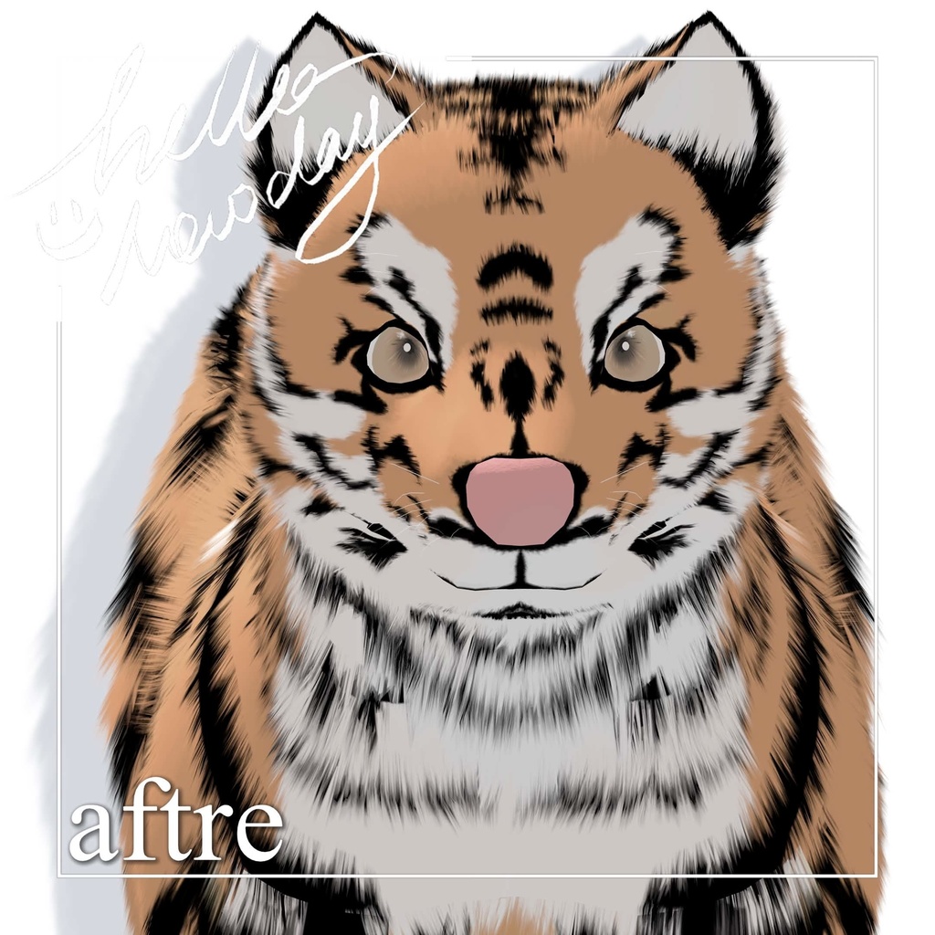 【ボクいぬ/bokuinu】tiger texture