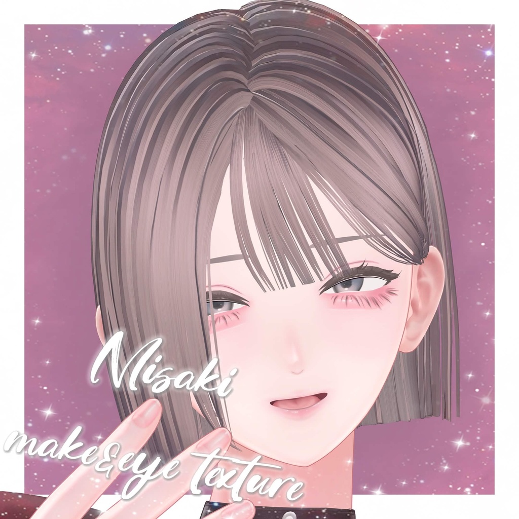 【海咲/ Misaki】make&eye texture