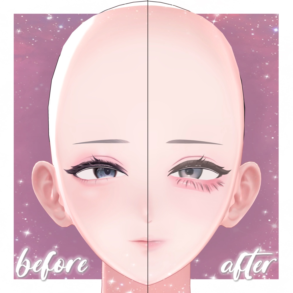 【海咲/ Misaki】make&eye texture