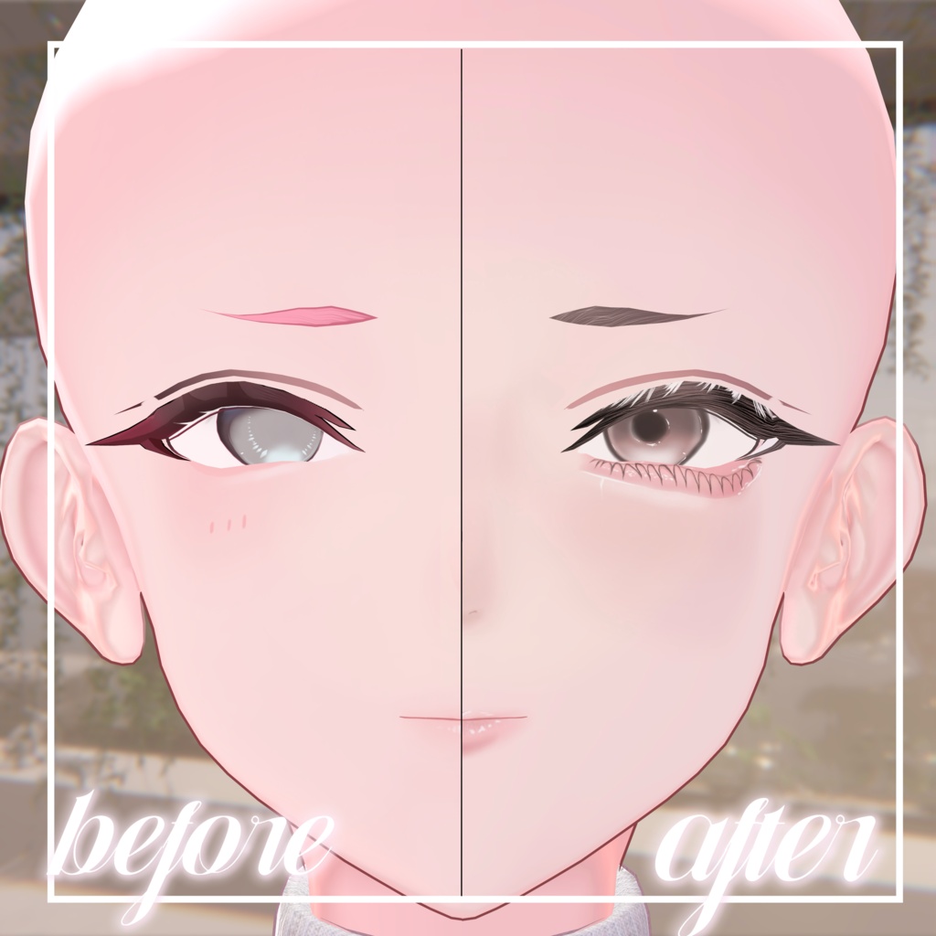 【コマネ/ Komane 】make&eye texture