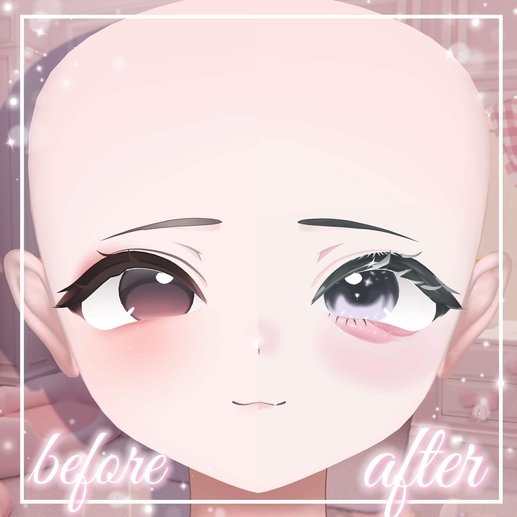 【輝夜/kaguya】make&eye texture