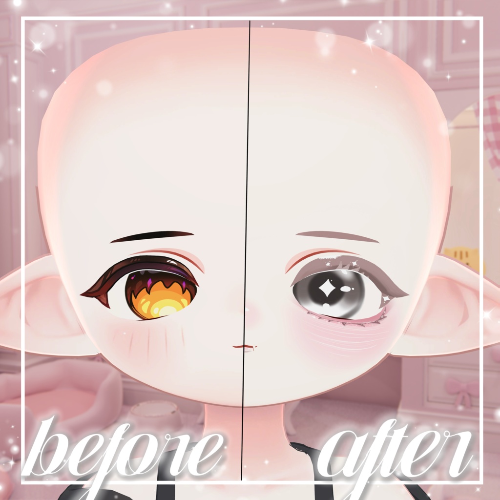 【邪竜メルヴィ/Melvii】make&eye texture