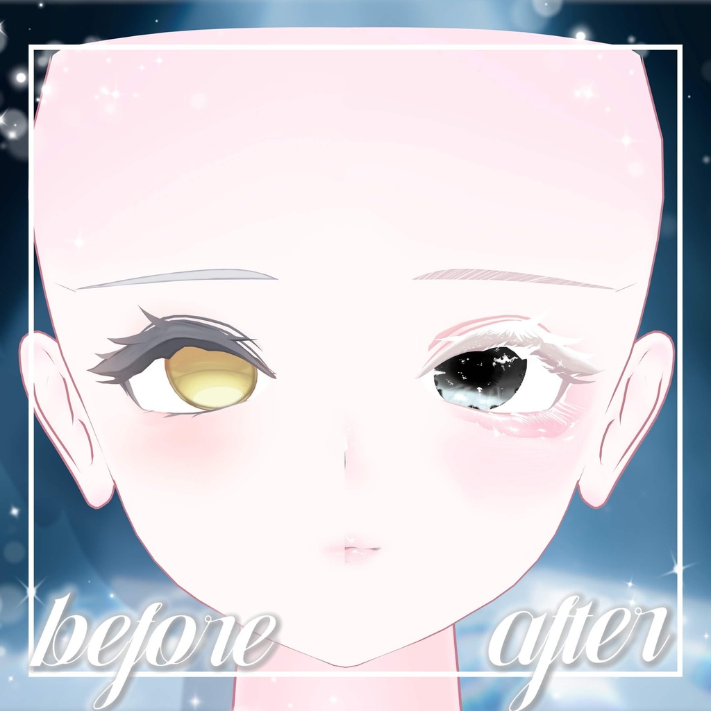 【ルルネ/rurune】make&eye texture