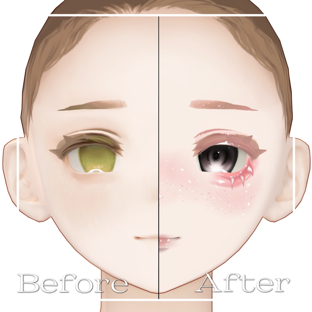 【マリシア/Marycia】make&eye texture No,5 【Free】