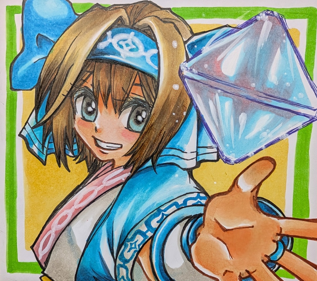 色紙原画イラスト 寸松庵サイズ サムライスピリッツシリーズ リムルル