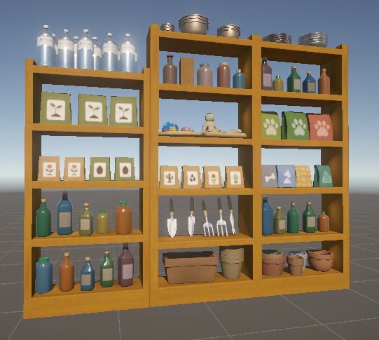 アイテム陳列棚 (ItemShelfProps)