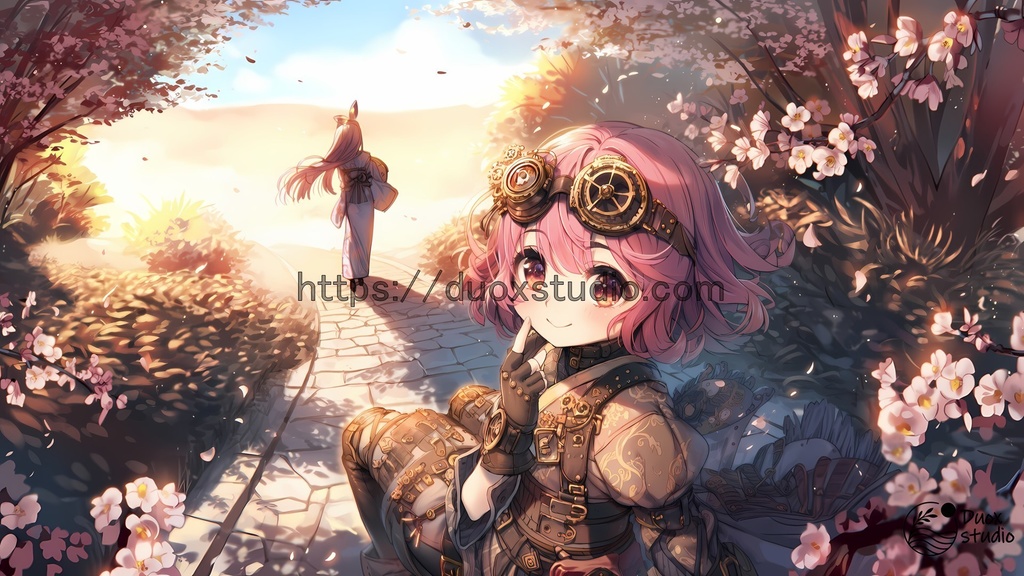 Petals and Pathways Wallpaper HD & 4K Edition