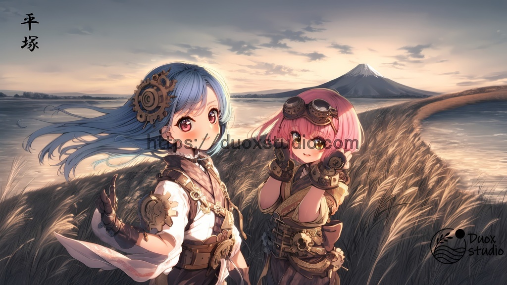 Duox’s 53 Stations – 07.Hiratsuka > In the hush between wind and water, the question turns toward the mountain.