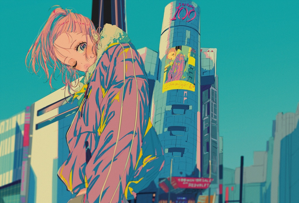 AT PM 05:00 IN SHIBUYA/クリアファイル