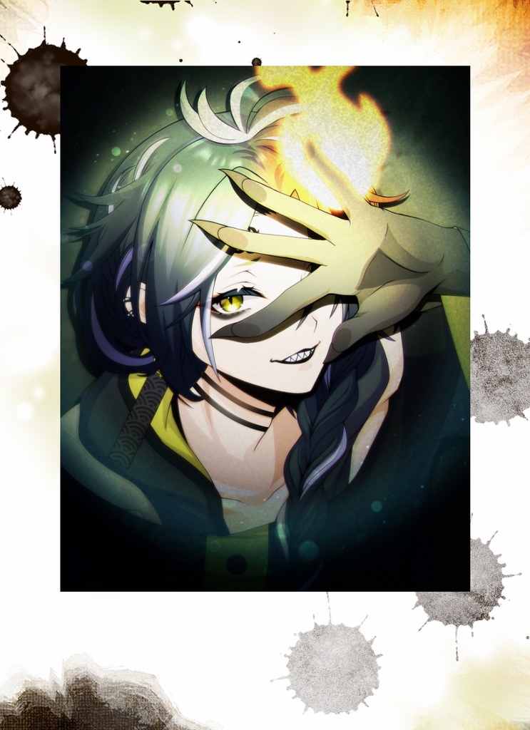 【謳仮×クリパレ】チェキ風ミニカード