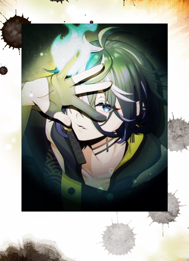 【謳仮×クリパレ】チェキ風ミニカード