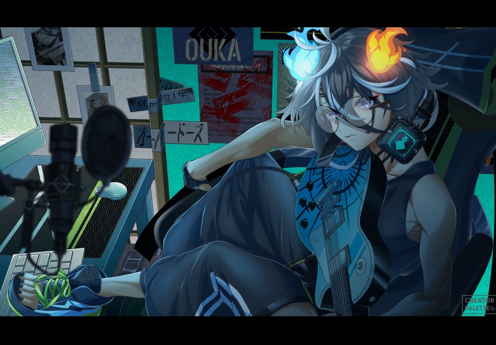  【謳仮×クリパレ】歌ってみた名場面ポストカードセット