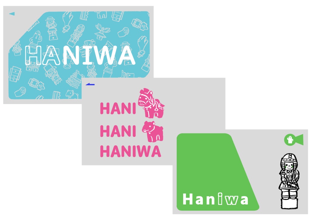 はにわICカードステッカー