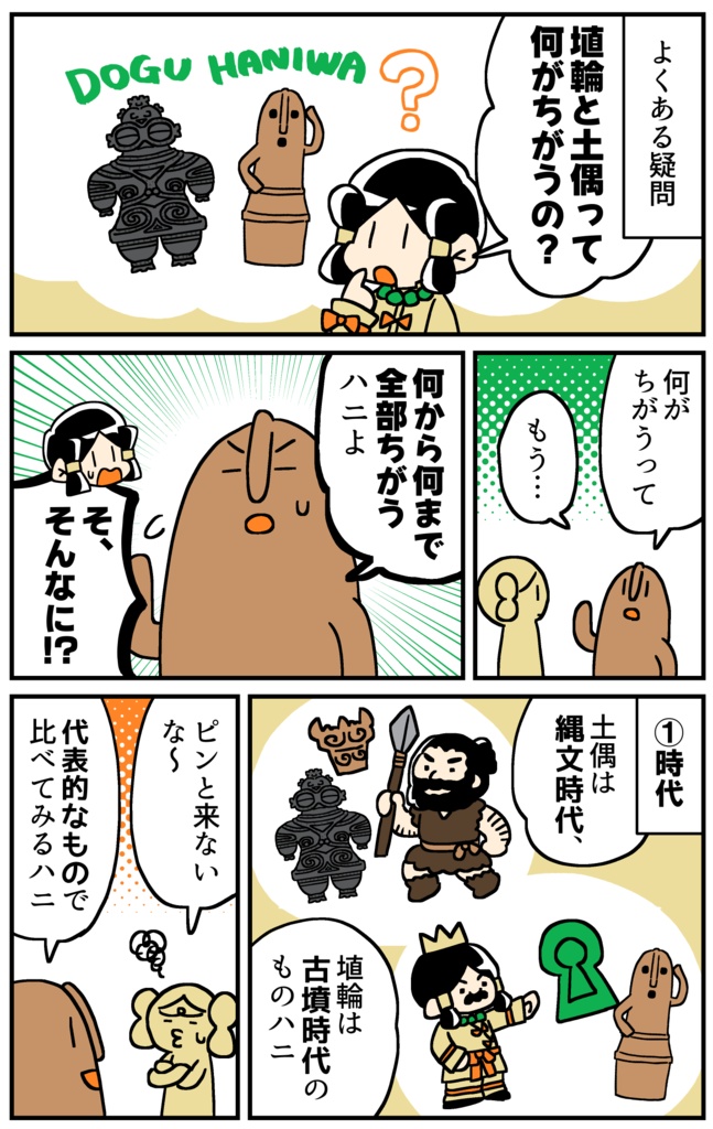 【完結】マンガでわかる!はにわ入門④【6月8日以降発送】