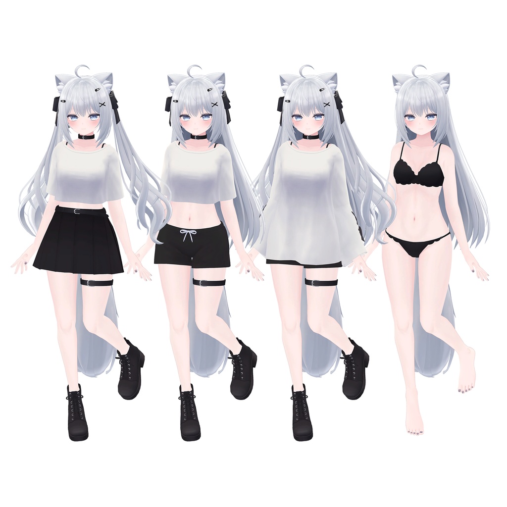 オリジナル3Dモデル「ラヴィ(Lavie)」ver1.00