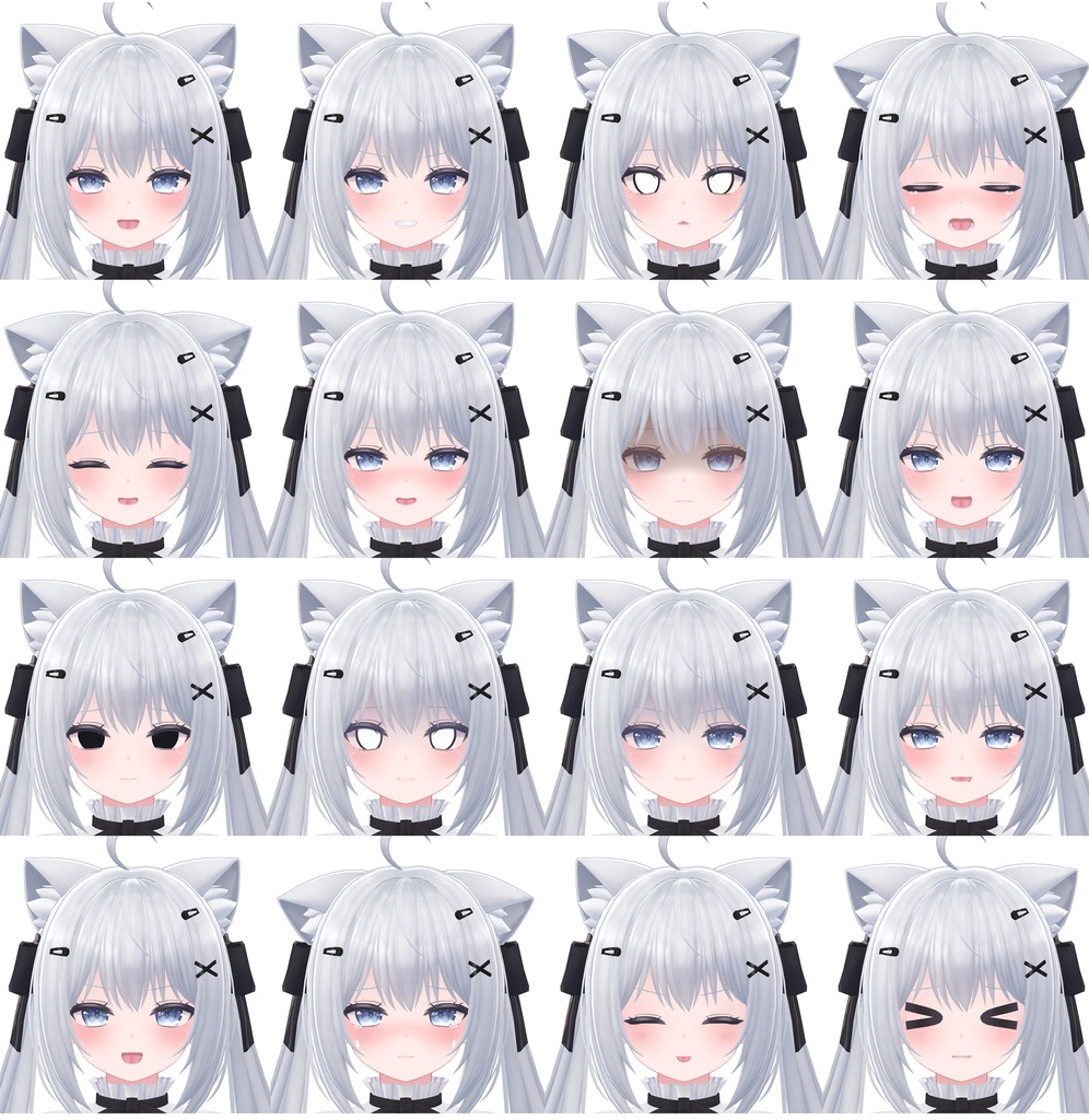 オリジナル3Dモデル「ラヴィ(Lavie)」ver1.00