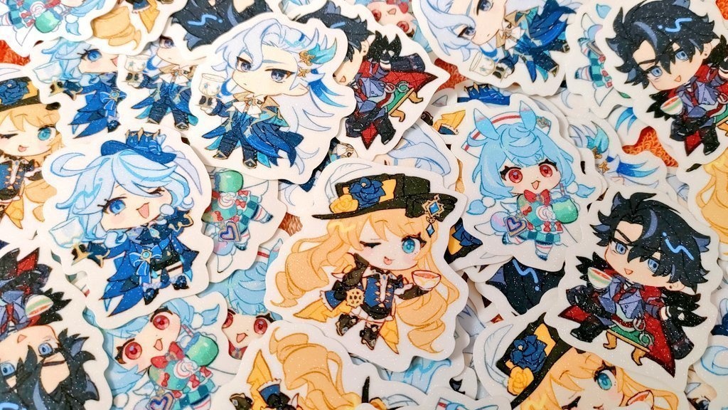 Teatimeアクリルスタンド&ステッカーセット