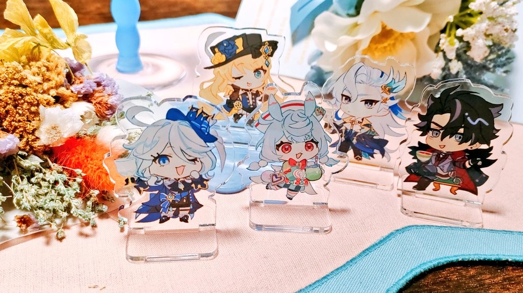 Teatimeアクリルスタンド&ステッカーセット