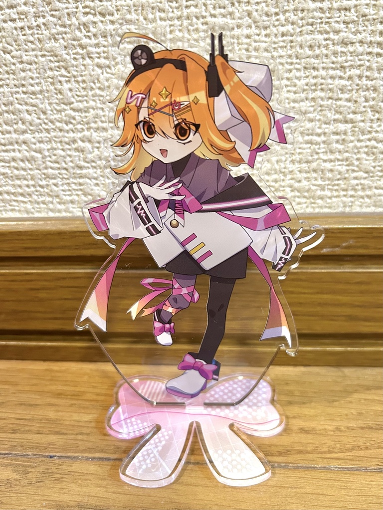 ネオンリボン足立レイアクリルスタンド