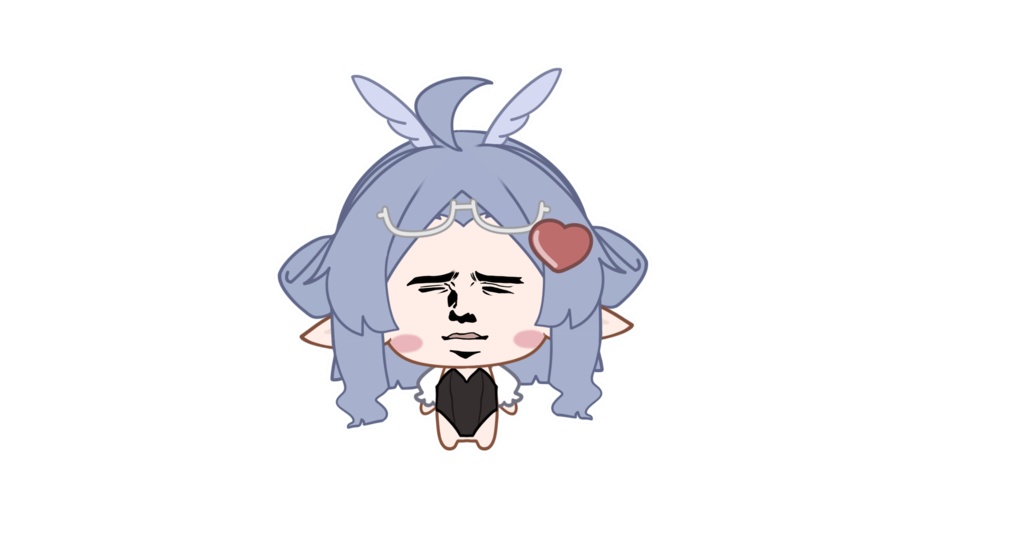 ハチミちび!/Customizable Vtuber Model/Hachimi Chibi