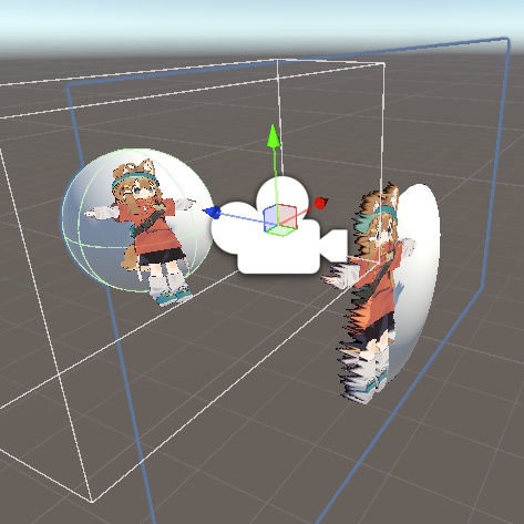 【Unity BRP】Cameraで撮影したDepthテクスチャを元に3Dモデルっぽく描画するシェーダー