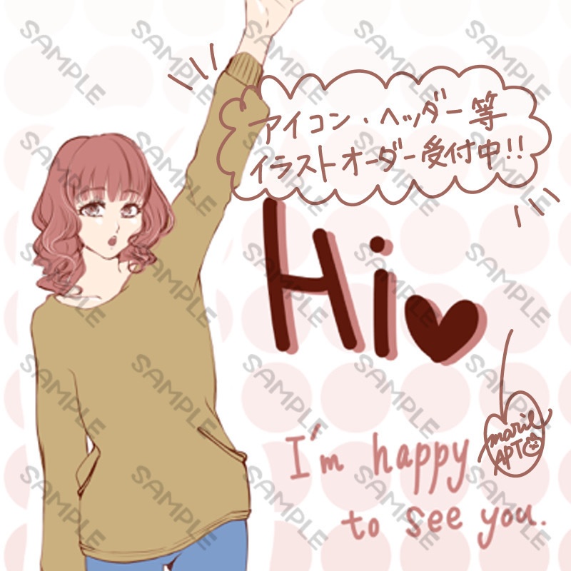 ★アイコン・ヘッダー イラスト製作