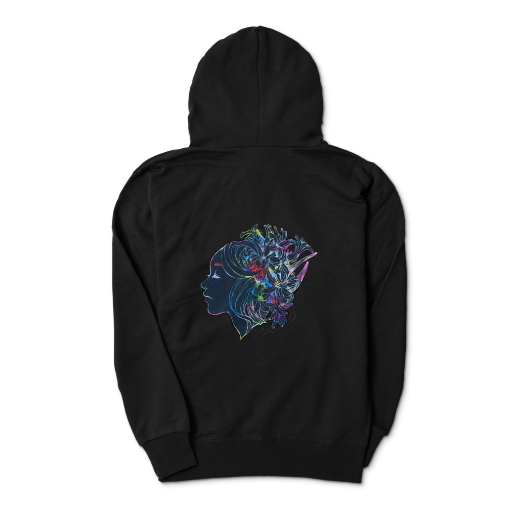 イラストパーカー ヒヤシンス