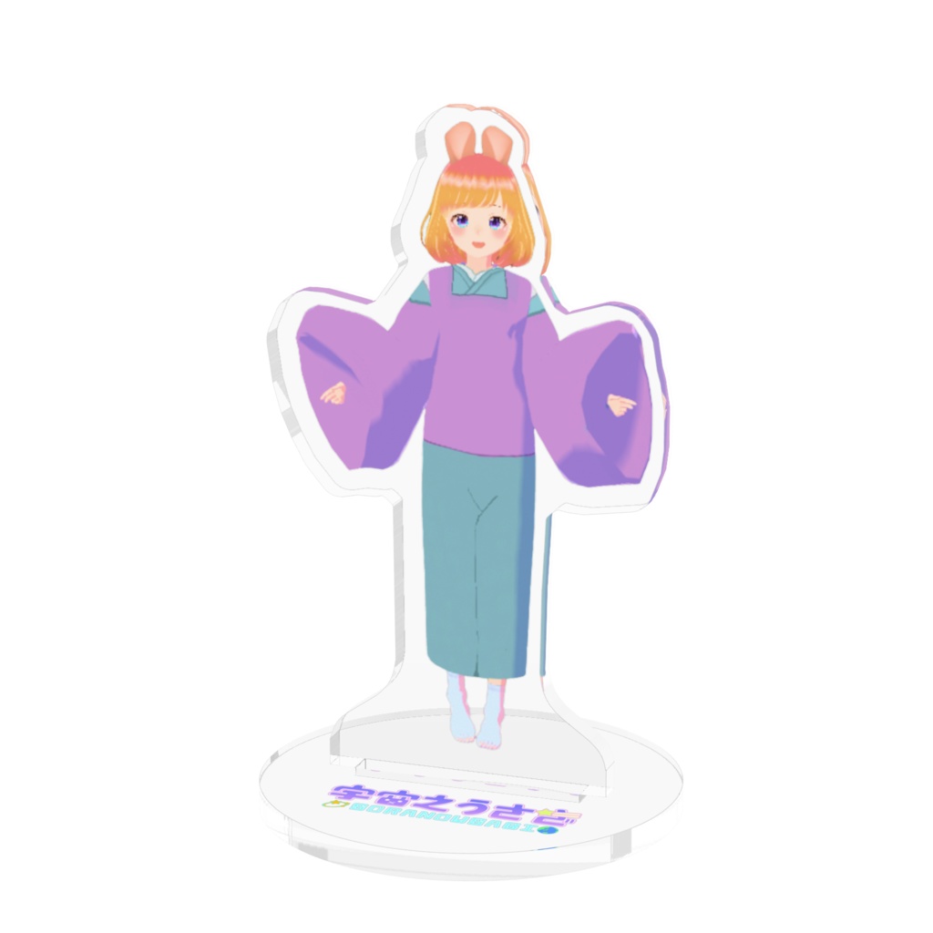 【アクリルフィギュア】宇宙之うさぎ～ノーマルver.～