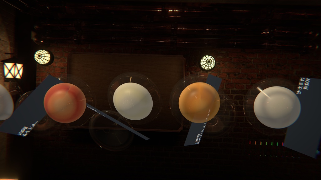 【リアル調カクテル】宇宙之半透明カクテルテクスチャセット