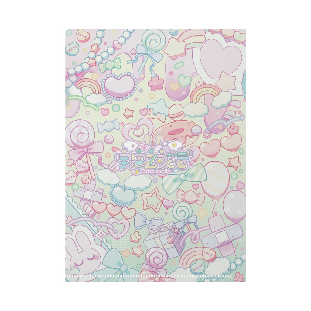 クリアファイルA4 デコラB