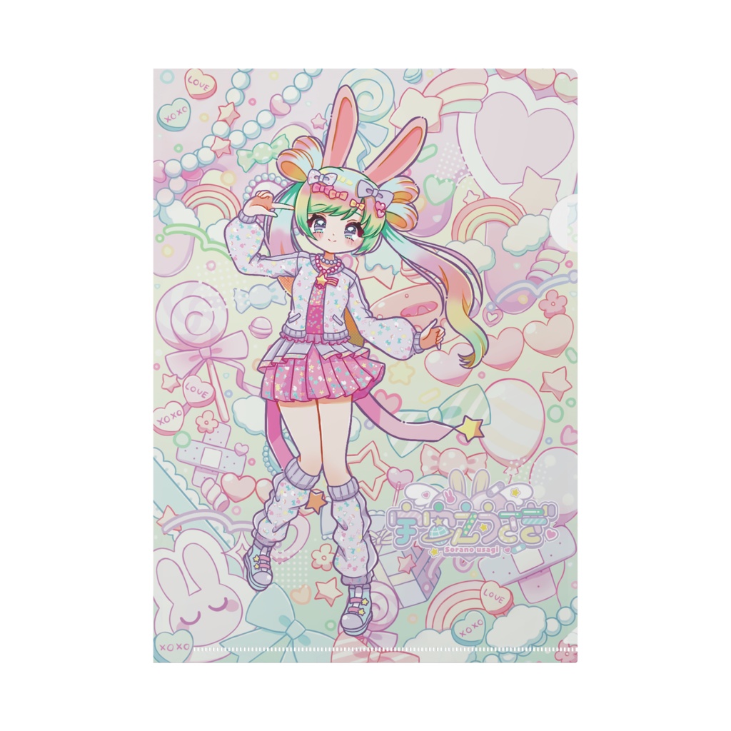 クリアファイルA4　デコラB