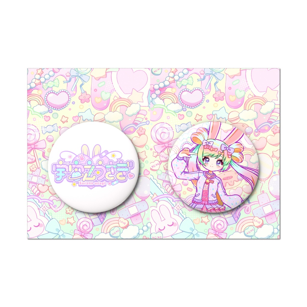 缶バッジセット　デコラB